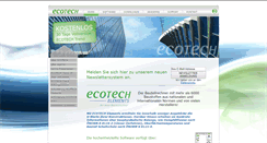Desktop Screenshot of ecotech.cc