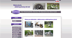Desktop Screenshot of ecotech.cz