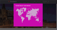 Desktop Screenshot of ecotech.com