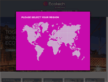 Tablet Screenshot of ecotech.com